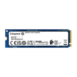 SSD Kingston NV2 1TB NVMe M.2 2280 (Leitura até 3500MB/s e Gravação até 2100MB/s)