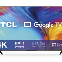 Smart TV LED 55′ 4K UHD TCL 55P635 – Google TV, Wifi, PRETO