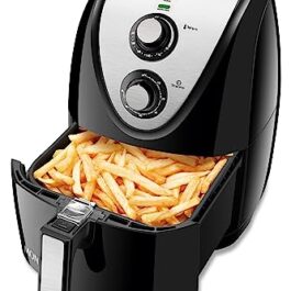 Fritadeira Sem Óleo Air Fryer 5L, Mondial, Preto/Inox, 1900W, 110V – AFN-50-BI