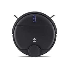 Smart Robô Aspirador Wi-Fi Laser PRA1000 Positivo Casa Inteligente, Mapeamento Inteligente, Varre, Aspira, Passa Pano, Retorna para Base, Controle por voz ou pelo App, Bivolt – Compatível com Alexa