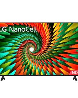 Smart TV 50″ 4K LG NanoCell 50NANO77SRA Bluetooth ThinQ AI Alexa Google assistente Airplay 3 HDMI, Light Black