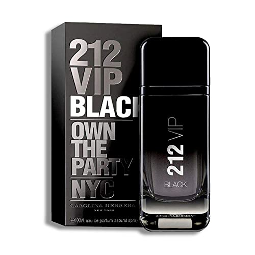 212 Vip Black Carolina Herrera - Perfume Masculino Eau de Parfum - 100Ml, Carolina Herrera, 100
