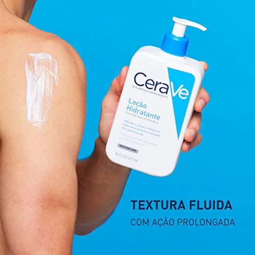 CeraVe, Loção Hidratante Corporal, com textura Fluida e Ácido Hialurônico, 473ml - Image 5