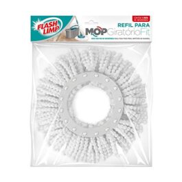 Flash Limp RMOP5011 – Refil para Mop Giratório Fit MOP5010 (Mop Giratório Fit), MOP9775 (Mop Giratório Odyssey Fit), MOP9379 (Mop Giratório Fit 3 em 1) e MOP7504 (Mop Giratório Duas Águas Fit)