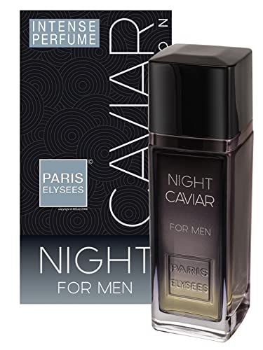 Perfume Importado Paris Elysees Eau De Toilette Masculino Night Caviar 100ml
