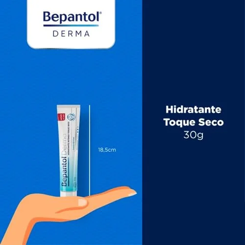 Bepantol Derma Toque Seco 30g, Oil Free, Hidratante Facial e Corporal - Image 3