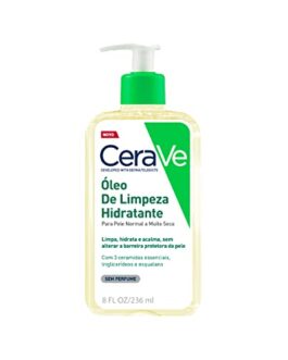 CeraVe, Óleo de Limpeza Hidratante, com triglicerídeo e esqualeno 236ml