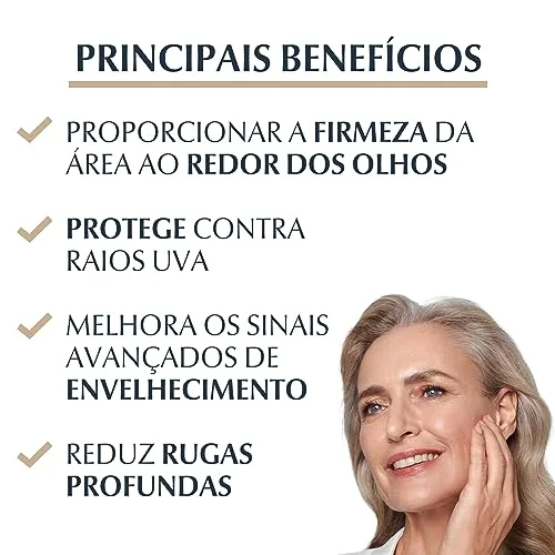 EUCERIN Creme de Olhos Anti-Idade Firmador FPS20 15ml, Elasticity, Hyaluron-Filler, Ácido Hialurônico, Antirrugas - Imagem 4