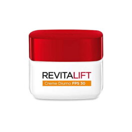 L’Oréal Paris Creme Facial Anti-Idade Revitalift Diurno FPS 30, 49g