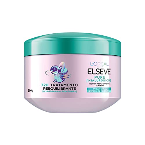 Elseve Haircare Creme De Tratamento L'Oréal Elseve Pure Hialurônico 300G