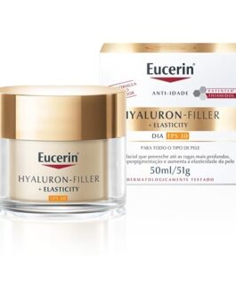 Eucerin Hyaluron-filler Elasticity Dia Fps 30 Creme Facial Anti-idade 50ml