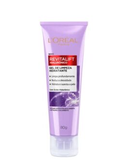 L’Oréal Paris Revitalift Gel de Limpeza Facial Hialurônico Anti-idade 80g