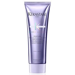 Kérastase Condicionador Blond Absolu Cicaflash, Cabelos loiros, descoloridos, Hidratação, restauração, Ácido Hialurônico, Flor de Edelweiss, 250 ml