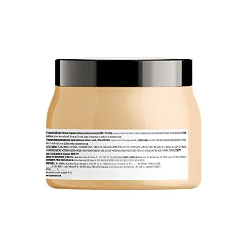 L'Oréal Professionnel Máscara Capilar Absolut Repair, Tratamento Capilar Proteico Para Nutrição Profunda, Hidrata, Repara Danos e Acrescenta Brilho, Para Cabelos Secos e Danificados, 500g - Image 4