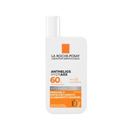 La Roche-Posay, Protetor Solar Anti-Idade e Antioxidante, Textura Fluida Ultra Leve, Toque seco, Ultra Resistente à Água, FPS60, 50g