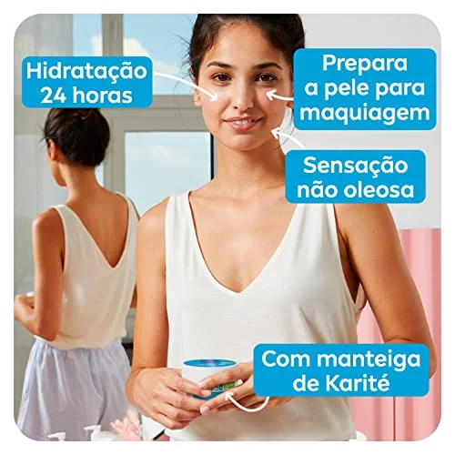 NIVEA Creme Facial Nutritivo 100g - Sua fórmula à base de água, Karité e Vitaminas hidrata por 30h sem deixar a pele oleosa, além de ser um ótimo primer - Imagem 4