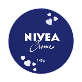 NIVEA Creme Lata – Hidratação profunda para as áreas mais ressecadas como cotovelo, calcanhar, joelho, mãos e pés, também protege do frio e cuida da pele tatuada – 145g