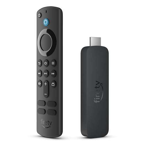 Fire TV Stick 4K | Streaming com Dolby Vision/Atmos e suporte a wi-fi 6 | Com Alexa e comandos de TV