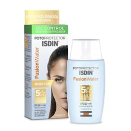 ISDIN Protetor Solar Facial Fusion Water 5 Stars Fps 60 Sem Cor – 50Ml