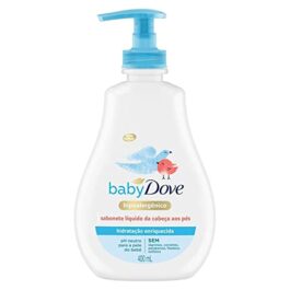 Baby Dove Sabonete Líquido Da Cabeça Aos Pés Hidratação Enriquecida 400Ml