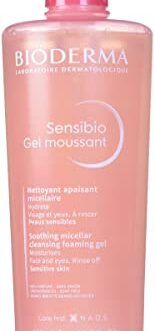 Sensibio Gel Moussant – Gel de Limpeza Micelar Calmante e Hidratante 500 Ml, Bioderma, 500 Ml