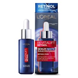 L’Oréal Paris Sérum Retinol Noturno Antirrugas Revitalift, 30ml