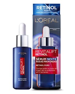 L’Oréal Paris Sérum Retinol Noturno Antirrugas Revitalift, 30ml
