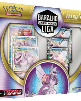 Box Pokémon Baralho Batalha de Liga Palkia Forma Origem V-ASTRO Copag Cards Cartas em português oficial original