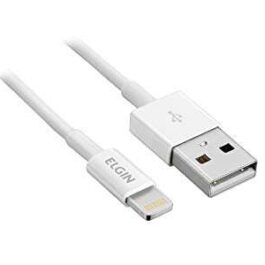 Cabo Lightning USB para Dispositivos Marca Apple de 1 Metro Branco Elgin