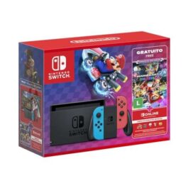 Nintendo, Videogame, Nintendo Switch Console Joy-Con, Mario Kart 8 Digital + 3 Meses Assinatura Nintendo Switch Online