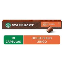 Café em Cápsula, Starbucks, Nespresso, House Blend, Lungo, 10 Cápsulas