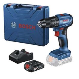 Bosch Furadeira Parafusadeira Impacto 18V GSB185LI-1B Sem Fio, 1 bateria e maleta