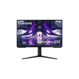 SAMSUNG Monitor Gamer Odyssey 27″, FHD, 165Hz, 1ms, com ajuste de altura, HDMI, DP, Freesync, Preto, Série G32