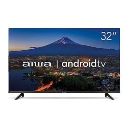 Smart TV Aiwa 32”, Android, HD, Borda Ultrafina, HDR10, Dolby Áudio – AWS-TV-32-BL-02-A