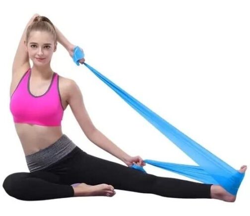 Faixa Elástica Fisioterapia Academia Thera Band Para Exercícios Multifuncionais 1,5 metro Largura 15cm Espessura 0.35mm Fisioterapia Yoga Pilates EXCLUSIVO MARCA SAMPEES (Roxo)