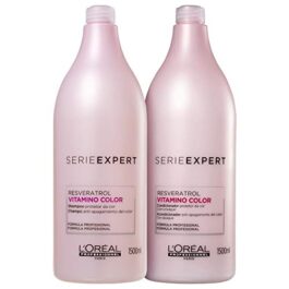 Kit L’Oréal Professionnel Vitamino Color Resveratrol (Shampoo 1,5L e Condicionador 1,5L)