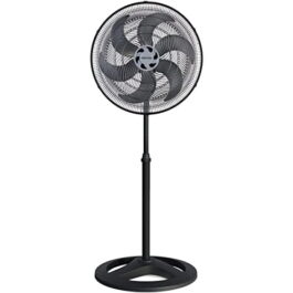 Ventisol Ventilador de Coluna Oscilante, Turbo 6 Pás Premium, Preto, 50cm, 127V