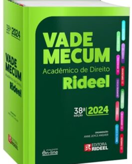 Vade Mecum Acadêmico de Direito Rideel 38ª Edição – 2024 + Planner de Estudos