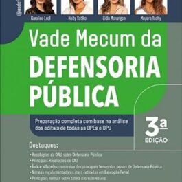 Vade Mecum Da Defensoria Pública – 3ª Edição (2024)