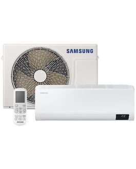 Ar-condicionado Split Inverter 9000 Btus Samsung Ultra High Wall Só Frio Ar09cvhzawknaz/ar09cvhzawkxaz 220v