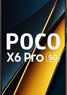 Smartphone Xiaomi POCO X6 Pro 5G 8GB+256GB (preto)