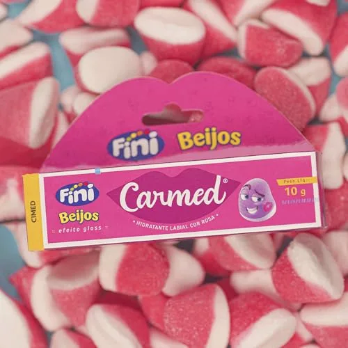 Carmed Fini Beijos Hidratante Labial com cor 10g - Imagem 3