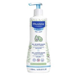 Mustela Gel Lavante Suave 500ml – Sabonete Líquido Corpo e Cabelo para bebês e crianças – feito com 93% de ingredientes de origem natural