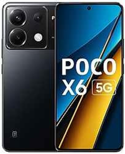 Smartphone Xiaomi Poco X6 5G 256 GB/12 GB de RAM preto [Modelo 23122PCD1G]
