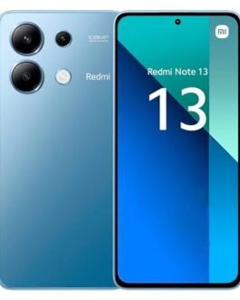 Smartphone Xiaomi Redmi Note 13 8+256GB Azul Modelo 23129RA5FL