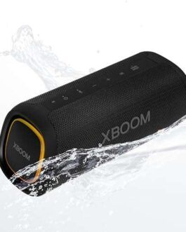 Caixa de Som Bluetooth LG Xboom Go XG7S – Bateria 24H, 30W+10W RMS, Iluminação de Estúdio, IP67, Track Woofer de Fibra de Carbono