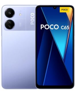 POCO C65 8GB+256GB NFC MediaTek Helio G85 Octa Core 5000mAh 6.74″ 90Hz HD+ display 50MP Camera Global Version (Purple)