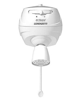 Ducha Jet Control Eletrônica 220V 7800W, Lorenzetti, 7540170, Branco, Pequeno