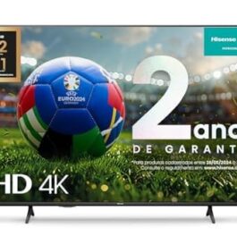 Hisense Smart TV UHD 4K DLED 65″ Polegadas 65A6K com HDR10+ Dolby Vision Game Mode Controle por Voz Alexa Built-In AirPlay