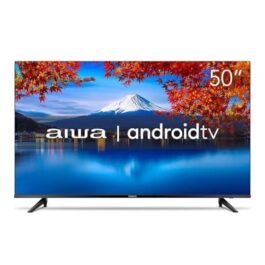 Smart TV Aiwa 50”, Android, 4K, Borda Ultrafina, HDR10, Dolby Áudio – AWS-TV-50-BL-02-A